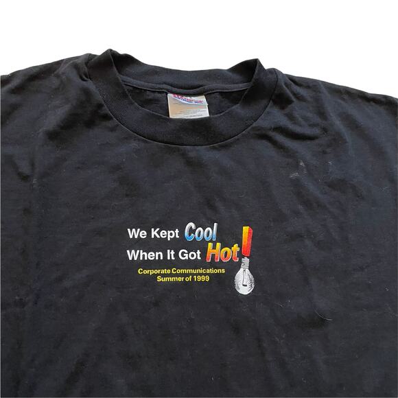 1999 corporate temperature tee - Picture 1 of 4